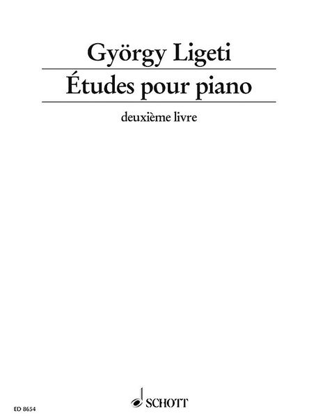 Etudes For Piano : Book 2 (1988-1994).