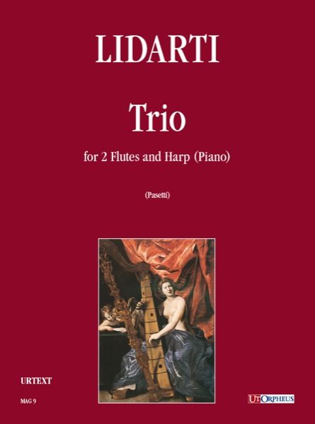 Trio : For Two Flutes and Harp Or Piano / edited by Anna Pasetti.