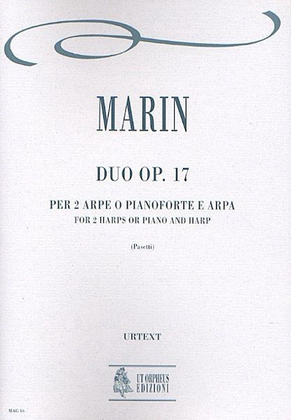 Duo, Op. 17 In F Major : For 2 Harps Or Harp and Piano / edited by Anna Pasetti.