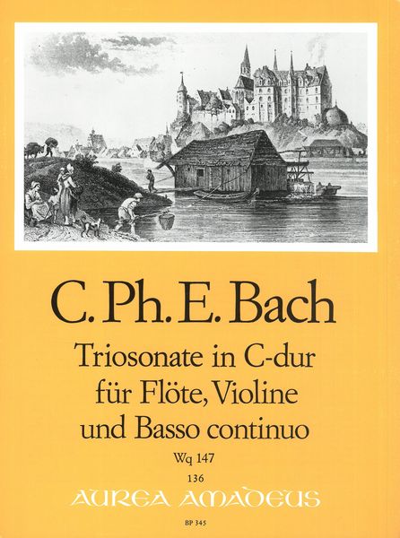 Sonata A Tre In A Major, Wq 146 : For Flute (Oboe, Violin), Violin and Basso Continuo.