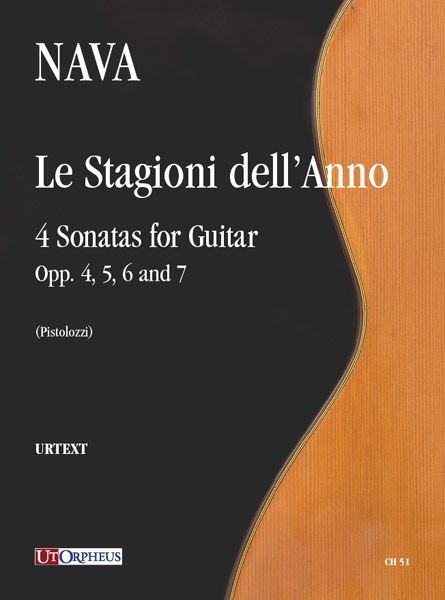 Stagioni Dell'anno, Op. 4,5,6,7 : 4 Sonatas For Guitar (Milano, 1808).
