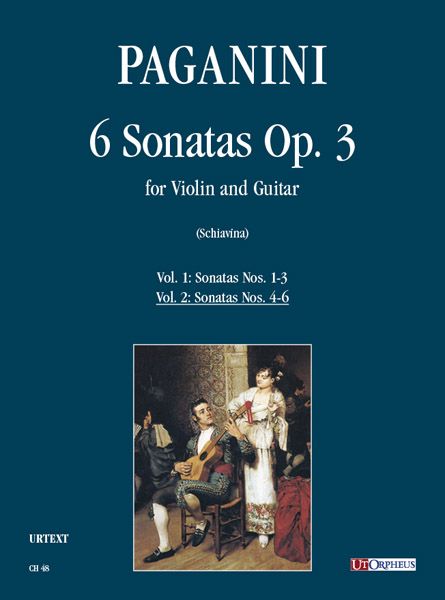 Sonatas (6), Op. 3, Vol. 2 : For Violin and Guitar / edited by Andrea Schiavina.