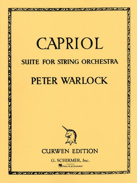 Capriol Suite : For String Orchestra.