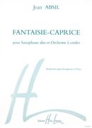 Fantaisie-Caprice, Op. 152 : For Alto Saxophone & String Orch - Piano reduction.