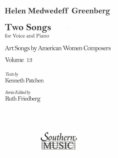 Two Songs / With Texts by Kenneth Patchen.