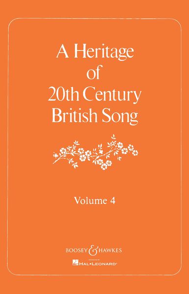 Heritage Of 20th Century British Song, Vol. 4.