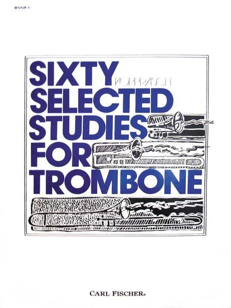 Sixty Studies, Book 1 : For Trombone.