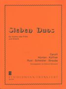 Sieben Duos Für Violine Oder Flöte und Gitarre / edited by Edmund Wensiecki.