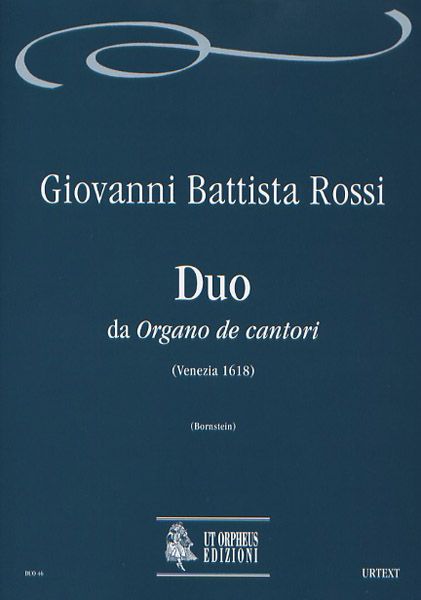 Duo Da Organo De Cantori (Venezia 1618).