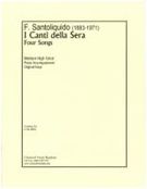 I Canti Della Sera : Four Songs For Medium-High Voice.