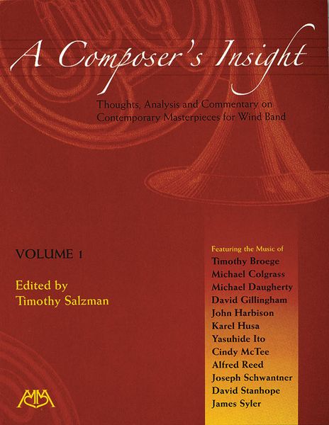 Composer's Insight, Vol. 1 / edited by Timothy Saltzman.