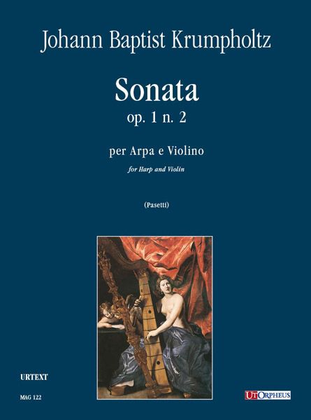 Sonata, Op. 1 No. 2 : Per Arpa E Violino / A Cura Di Anna Pasetti.