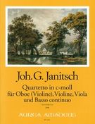 Quartetto In C-Moll : Für Oboe (Violine), Violine, Viola und Basso Continuo / Ed. Bernhard Päuler.