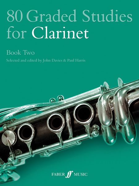 80 Graded Studies For Clarinet, Book 2 / edited by John Davies.