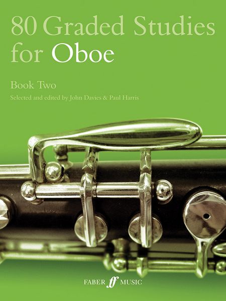 80 Graded Studies For Oboe, Book 2 / edited by John Davies.