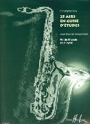 25 Airs En Guise D'etudes : Pour Tous Les Saxophones.