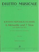 6 Menuette und 7 Trios Vom Apollo-Saal (1811) : Für 2 Violinen, Violoncello (Basso, Viola Ad Lib.).