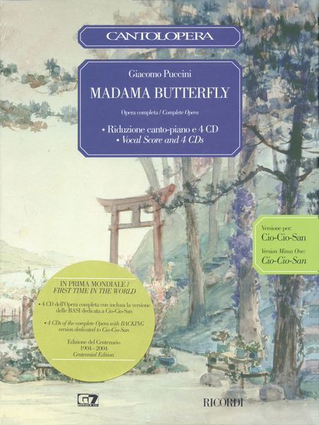 Madama Butterfly : Complete Opera - Version Minus One : Cio-Cio-San.