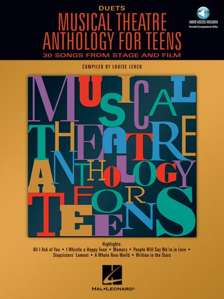 Musical Theatre Anthology For Teens : Duets Edition.