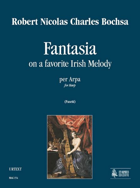 Fantasia On A Favorite Irish Melody : Per Arpa / Edited By Anna Pasetti.