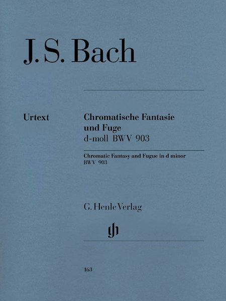 Chromatische Fantasie und Fuge D-Moll, BWV 903 / Ed. by Klaus Rönnau.