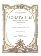 Sonata No. 16 Per Violoncello E Strumento A Tastiera.