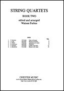 Easy String Quartets, Book 2 : edited and arranged by Watson Forbes.