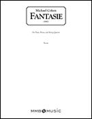 Fantasie : For Flute, Piano And String Quartet (1987).