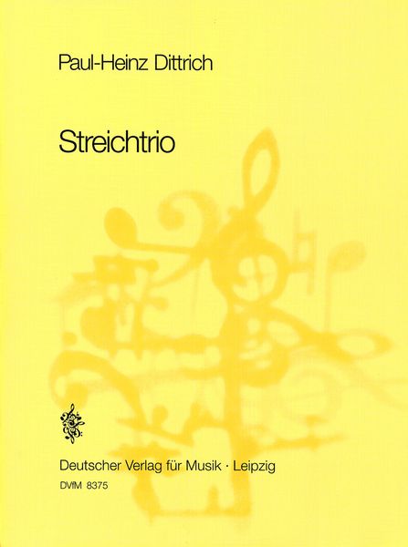 Streichtrio Nach Dem Gedicht, Tübingen, Jänner, Von P. Celan : For Violin, Viola and Cello.