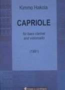 Capriole : For Bass Clarinet and Cello.