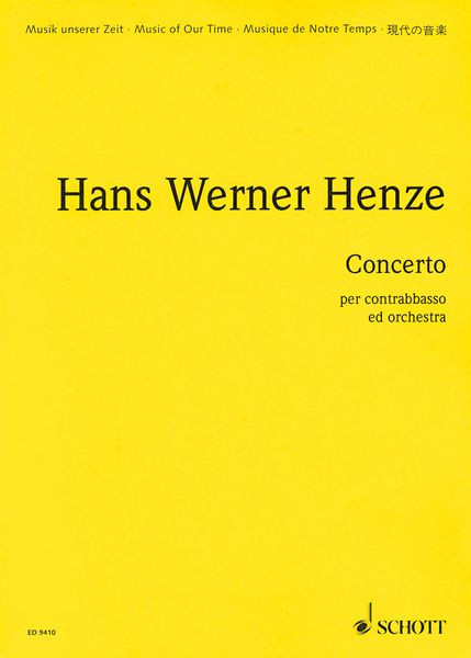 Concerto : Per Contrabbasso Ed Orchestra (1966).