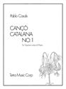 Canco Catalana No. 1 : For Voice and Piano.