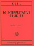 30 Interpretive Studies : For Clarinet Solo.