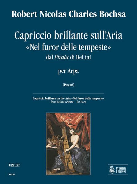 Capriccio Brillante Sull' Aria Nel Furor Delle Tempeste : Per Arpa / Edited By Anna Pasetti.
