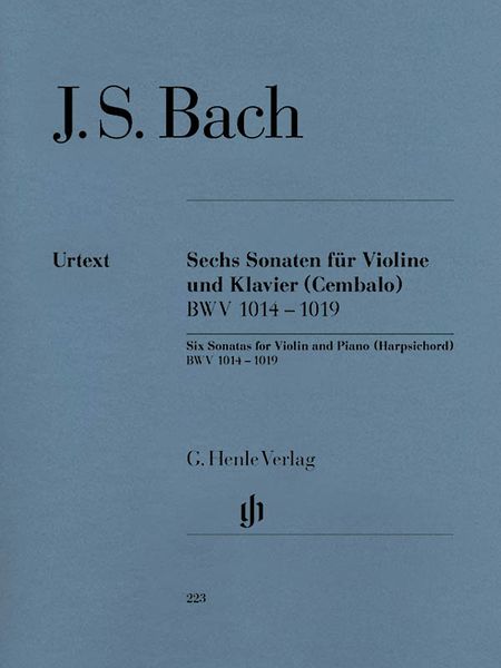 Sonatas (6) : For Violin and Harpsichord.