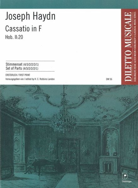 Cassatio In F (Divertimento A Nove Strumenti) Hob. II:20.