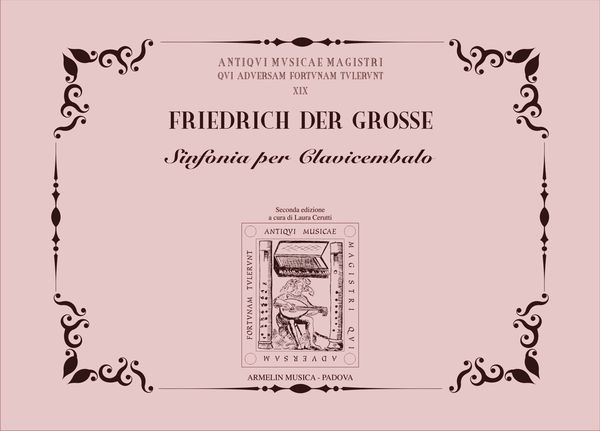Sinfonia I : Per Clavicembalo / Prima Edizione Moderna A Cura Di Laura Cerutti.