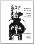 Allegro Molto Quasi Presto From String Quartet, Op. 18, No. 2 : For Saxophone Quartet (SATB).
