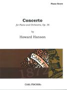 Concerto, Op. 36 : For Piano and Orchestra - reduction For Two Pianos.