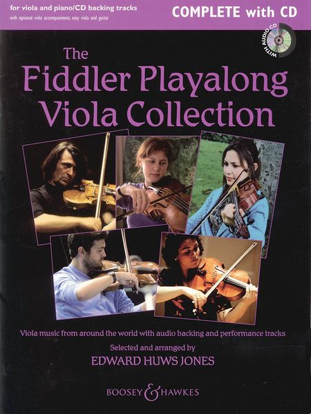 Fiddler Playalong Viola Collection / Selected and arranged by Edward Huws Jones.
