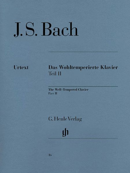 Das Wohltemperierte Klavier, Teil II, BWV 870-893 / edited by Yo Tomita.