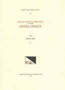 Opera Omnia, Vol. 5 : Residuum / edited by Albert Seay.