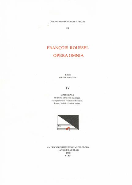Opera Omnia, Vol. 4 / edited by Greer Garden.
