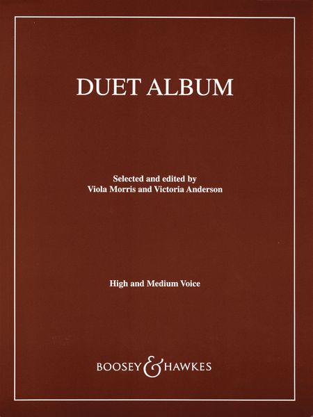 Duet Album : For High and Medium Voice.