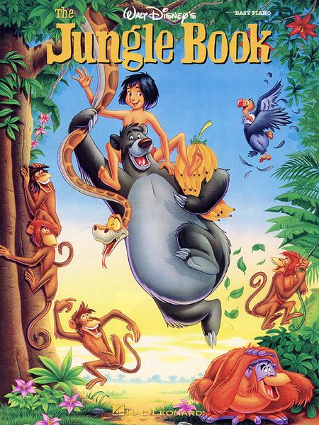 Jungle Book : Easy Piano Songbook.