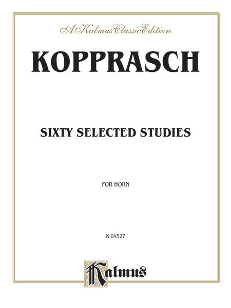 Sixty Selected Studies : For Horn.