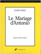 Mariage D' Antonio / edited by Robert Adelson.