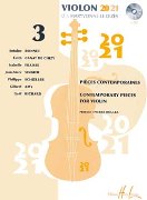 Violon 20-21, Vol. 3 : Pieces Contemporaines Pour Violon.