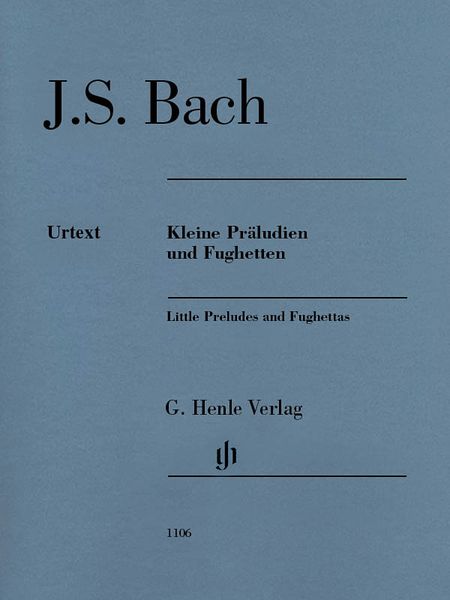 Little Preludes and Fughettas : For Piano / edited by Rudolf Steglich.