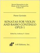 Sonatas For Violin and Basso Continuo, Op. 1 / edited by Anthony F. Ginter.